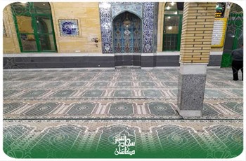 نمونه کار خرید فرش مسجد در کهک قم